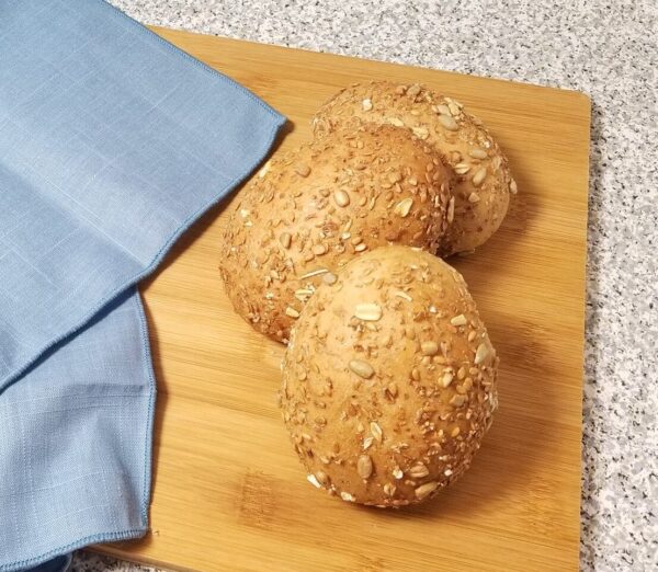 Multigrain Bun • Harvest Bakery & Deli