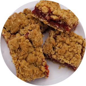 Apple Raspberry Slice